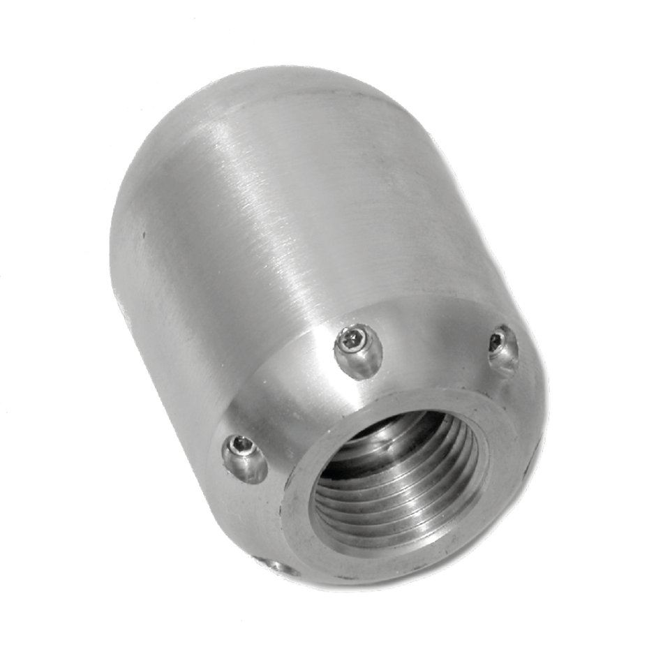 Granatbombe 1/2" mit Stahleinsätzen, ExPJ Reinigungsdüsen - Syskan - Online Shop: Abwassertechnik