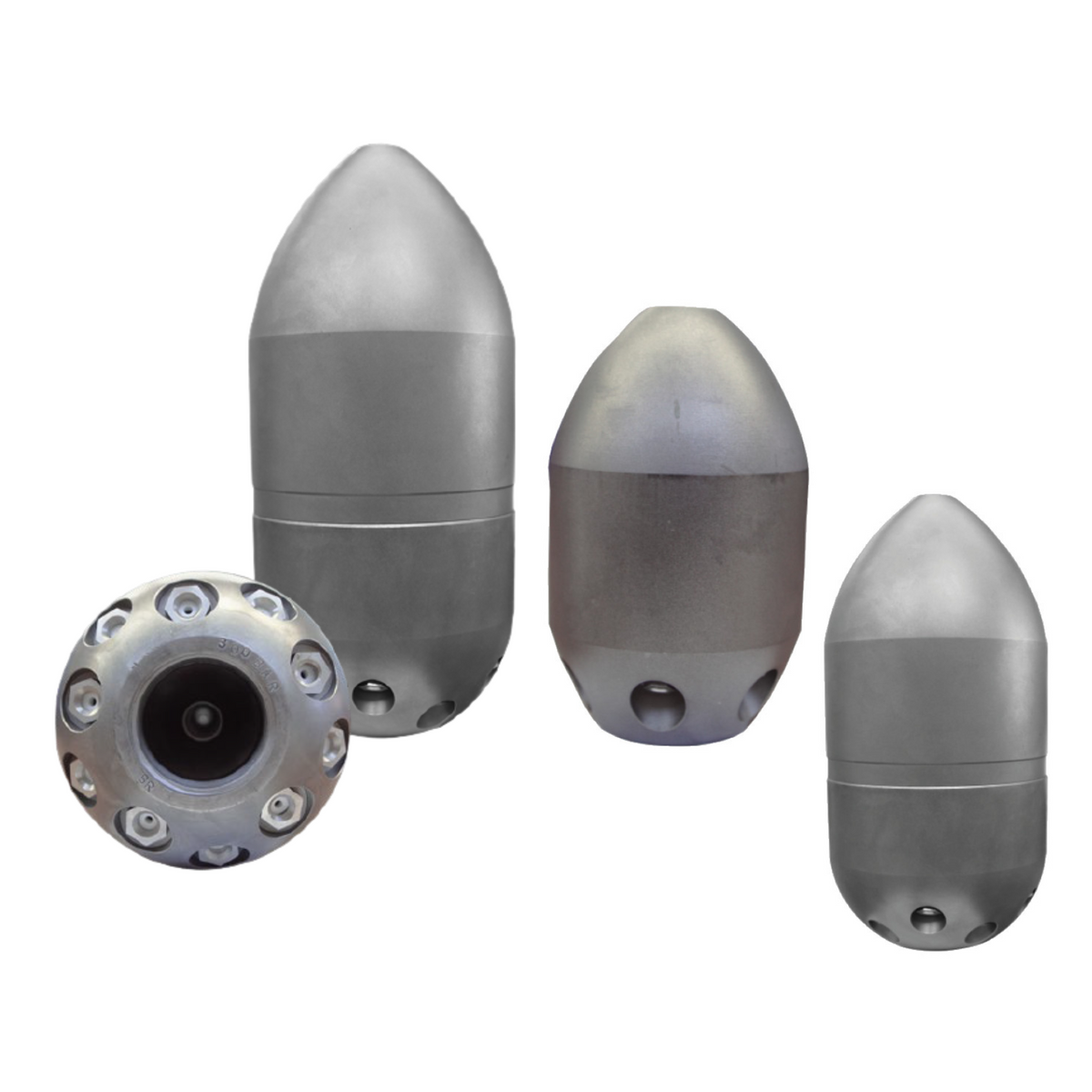 Granatbombe 1" GB100, ØxL 100 x 187 mm, ExLJ Reinigungsdüse - Syskan - Online Shop: Abwassertechnik