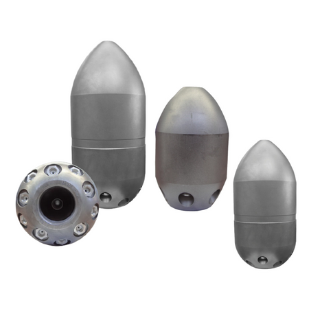 Granatbombe 1" GB100, ØxL 100 x 187 mm, ExLJ Reinigungsdüse - Syskan - Online Shop: Abwassertechnik