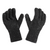Gants de guidage granulés noirs (paire), gants de travail