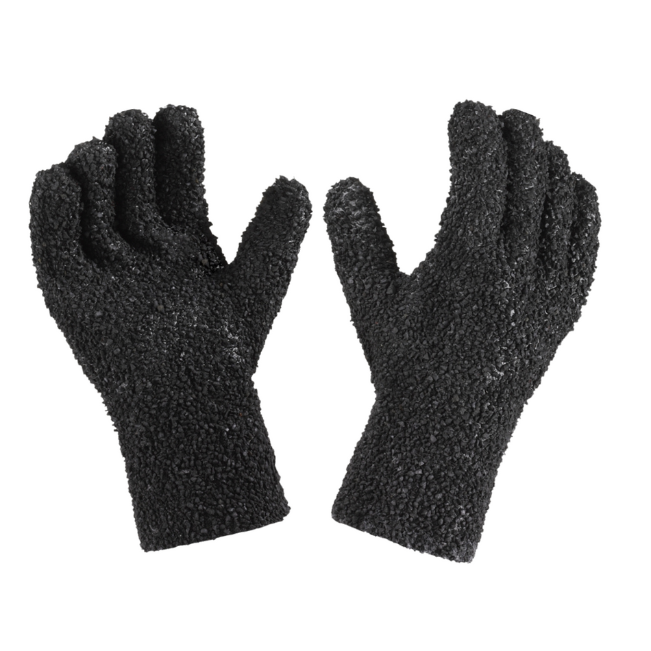 Guide gloves granulated black (pair), work gloves