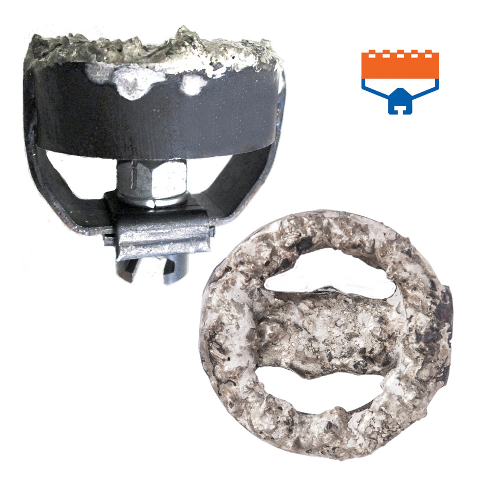 Ringfräser 16 mm Kupplung/Kopf Ø 60 mm mit Hartmetallbesatz