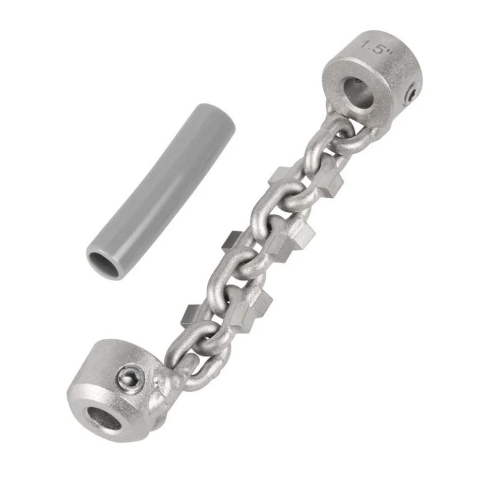 Heurtoir à chaîne en carbure 6 mm avec 1 chaîne pour M12 HSFSM