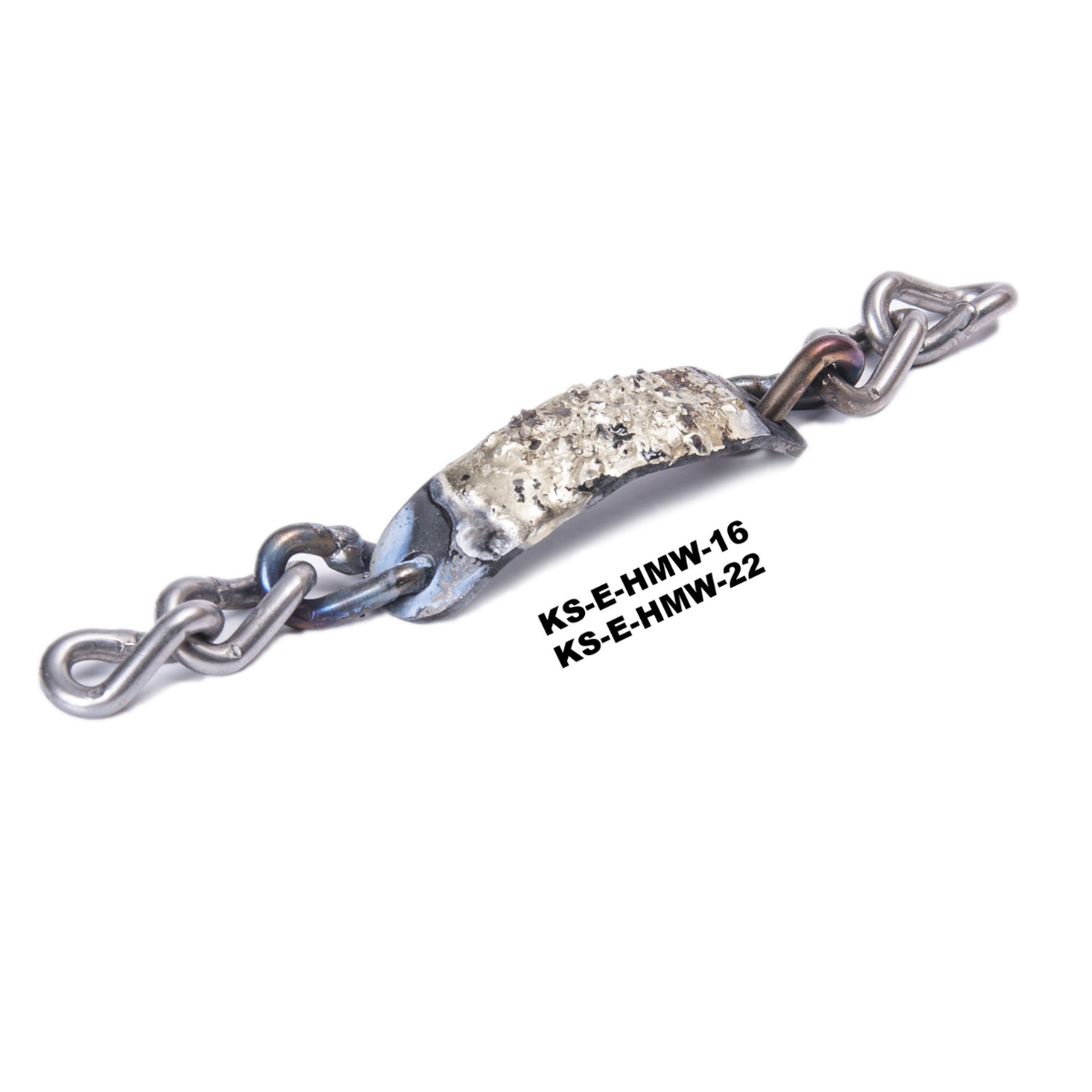 Chain flail 32 mm coupling, fitted with 3 carbide inserts