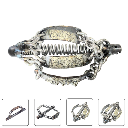 Chain flail 32 mm coupling, fitted with 4 carbide inserts
