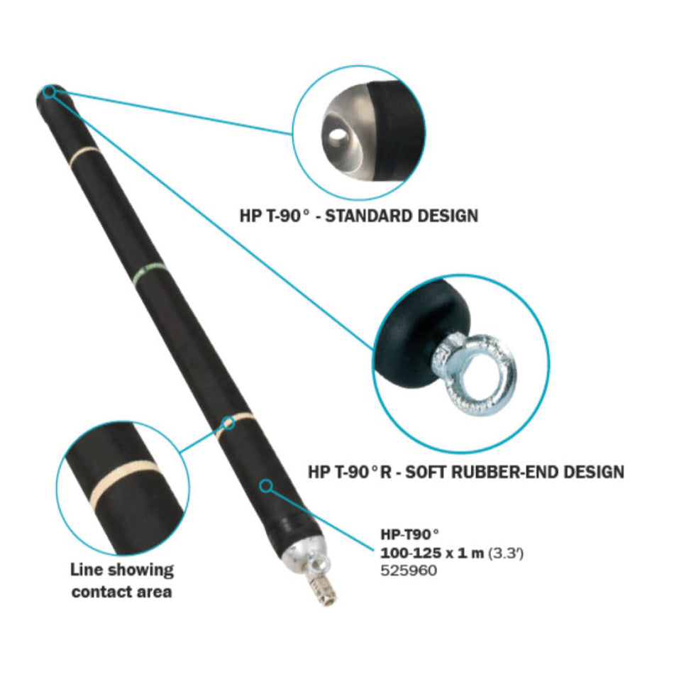 House connection packer HP-K, DN 50-75, 2 m, with aluminum cap