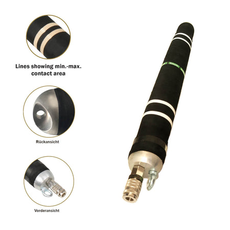Hausanschluss Packer HP-K, DN 150-250, 0,6 m, mit Alukappe - Syskan - Online Shop: Abwassertechnik