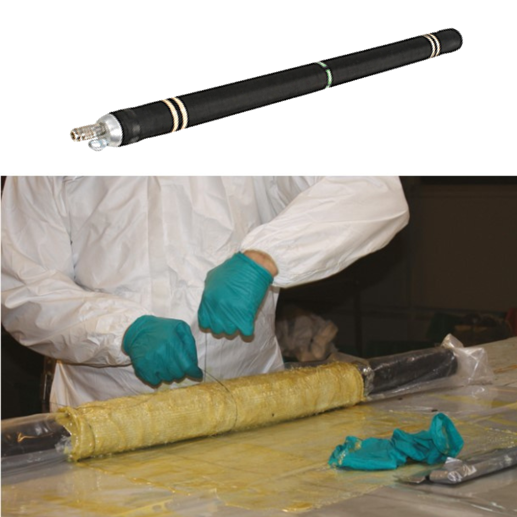 Hausanschluss Packer HP-K, DN 50-75, 3 m, mit Alukappe - Syskan - Online Shop: Abwassertechnik