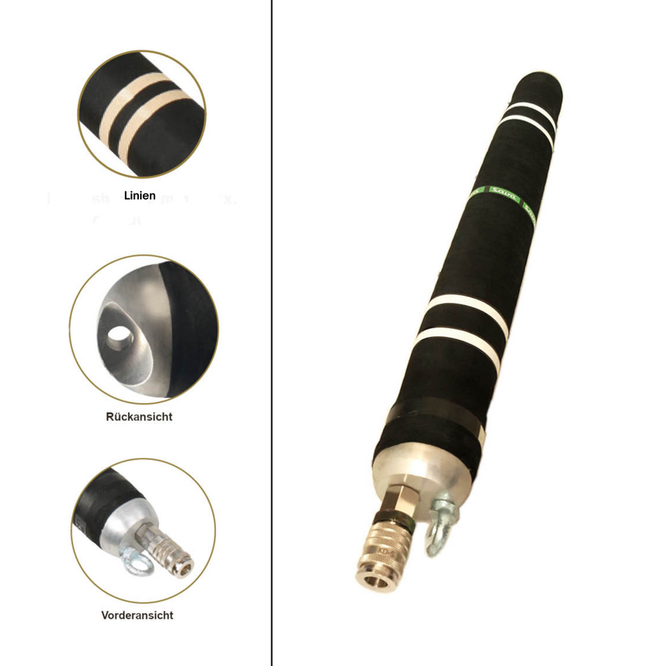Hausanschluss Packer HP-K, DN 150-250, 3 m, mit Alukappe - Syskan - Online Shop: Abwassertechnik