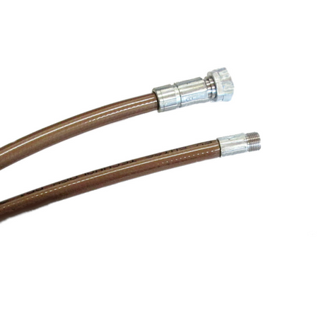 HD-Reinigungsschlauch DN 4 bronze, 1/8" AG - 1/4" IG, 250 bar