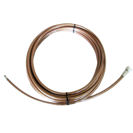 HD-Reinigungsschlauch DN 4 bronze, 1/8" AG - 1/4" IG, 250 bar