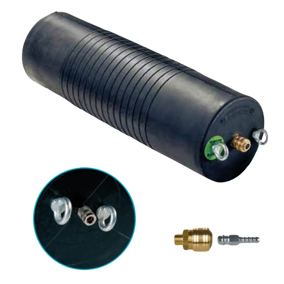 Pneumatische Absperrblase Plugy HP - DN 400, 12 bar