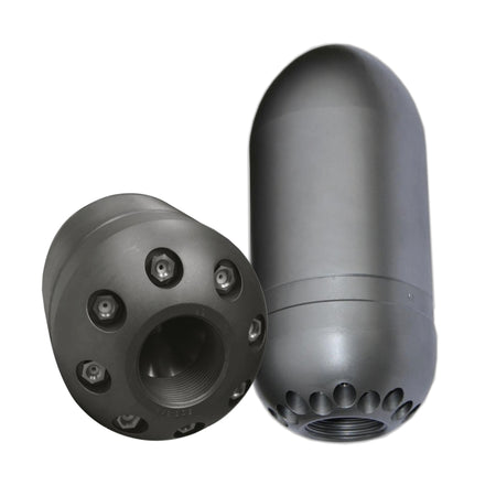 Hohlkörperdüse H112, 110 mm  1 1/4" Kanalreinigungsdüse - Syskan - Online Shop: Abwassertechnik