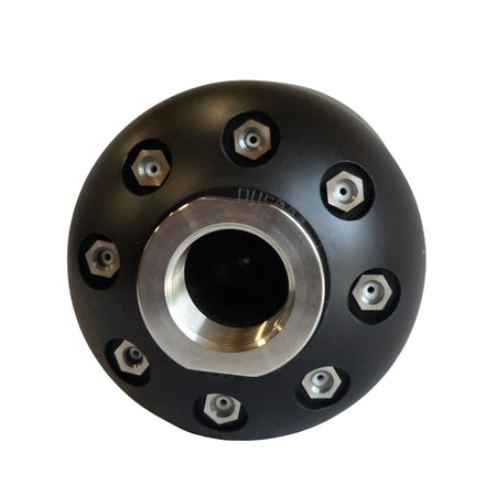 Hohlkörperdüse 1 1/4", 110 mm, Reinigungsdüse mit Keramikeinsätzen