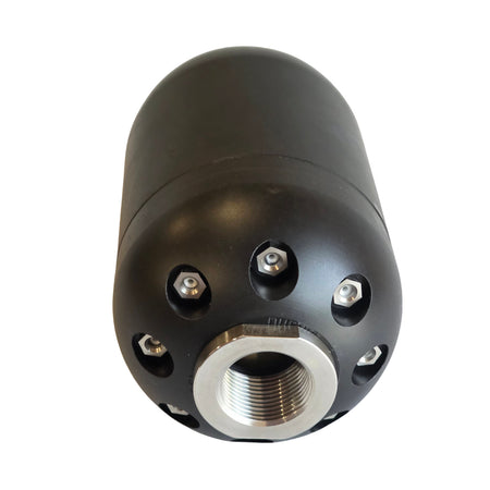 Hohlkörperdüse 1 1/4", 110 mm, Reinigungsdüse mit Keramikeinsätzen