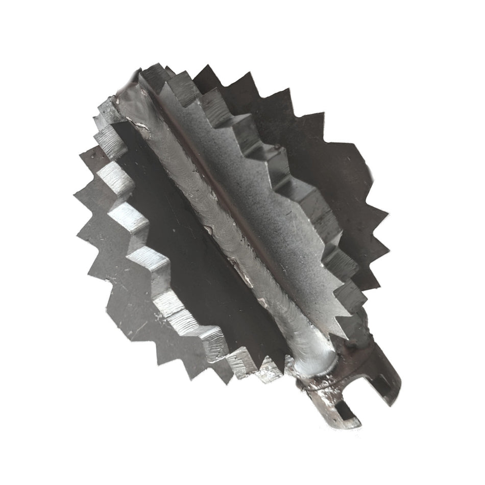 Igelfräser 32 mm Kupplung/Kopf Ø 125 mm - Syskan - Online Shop: Abwassertechnik