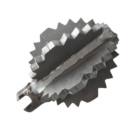 Igelfräser 32 mm Kupplung/Kopf Ø 110 mm - Syskan - Online Shop: Abwassertechnik