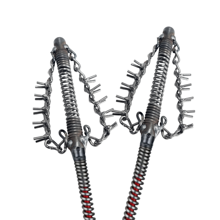 Chain flail 16 mm, 2 cam chains, spiral attachment