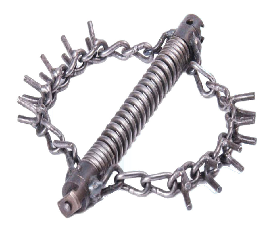 Kettenschleuder 32 mm Kupplung, 2 Nockenketten - Spiralaufsatz kurz