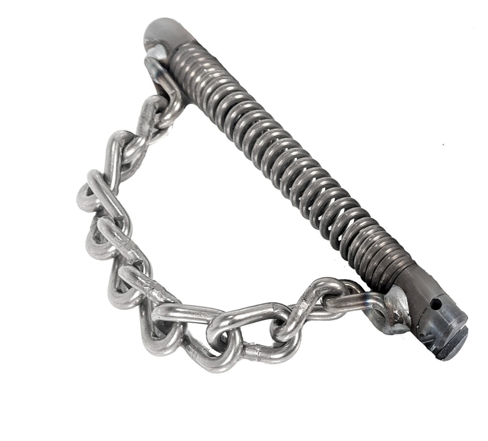 Kettenschleuder 32 mm Kupplung, 1 Glattkette - kurz, Spiralaufsatz