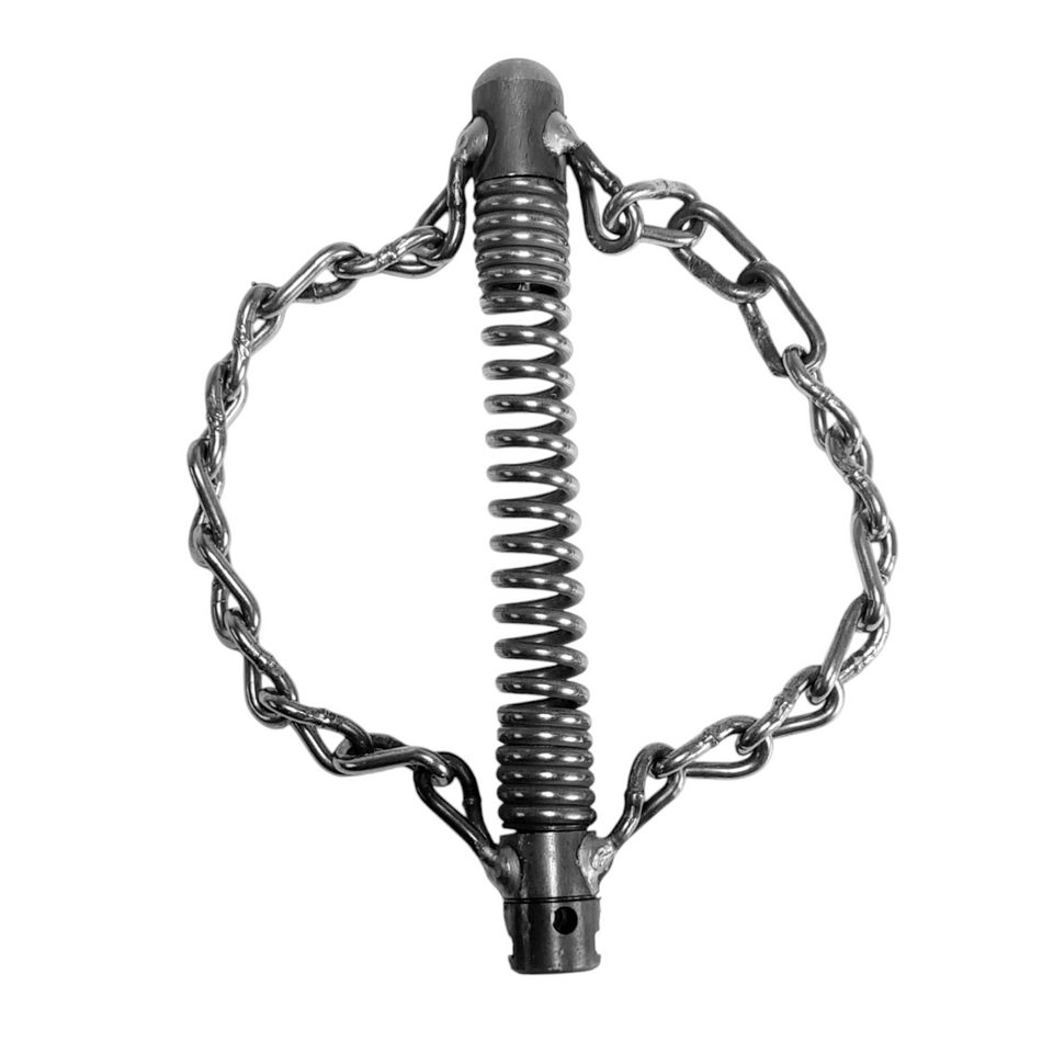 Kettenschleuder 32 mm Kupplung, 2 Glattketten Spiralaufsatz
