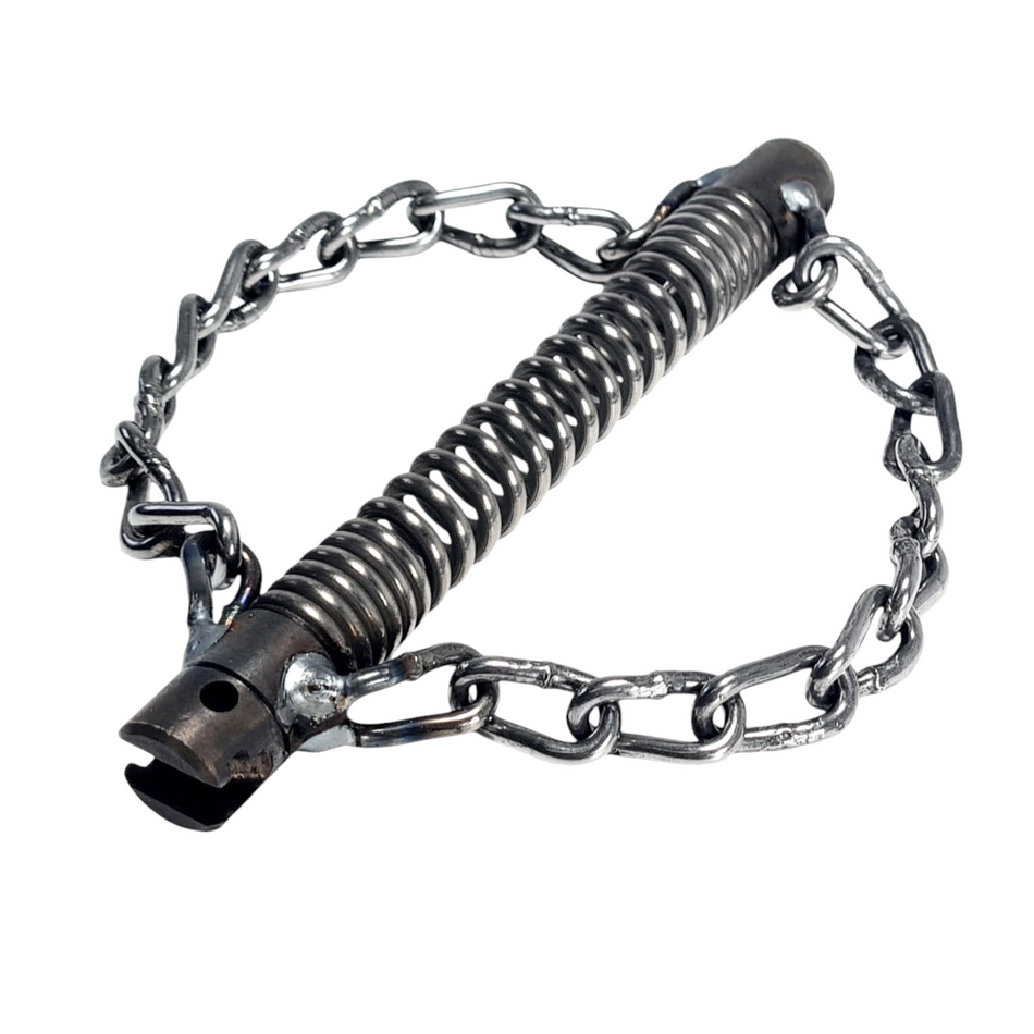 Kettenschleuder 16 mm, 2 Glattketten, Spiralaufsatz