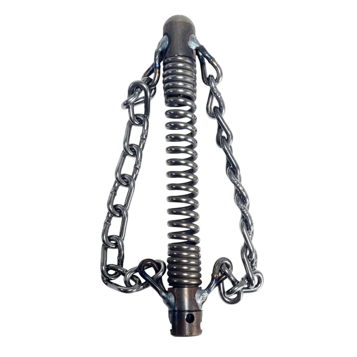 Kettenschleuder 16 mm, 2 Glattketten, Spiralaufsatz