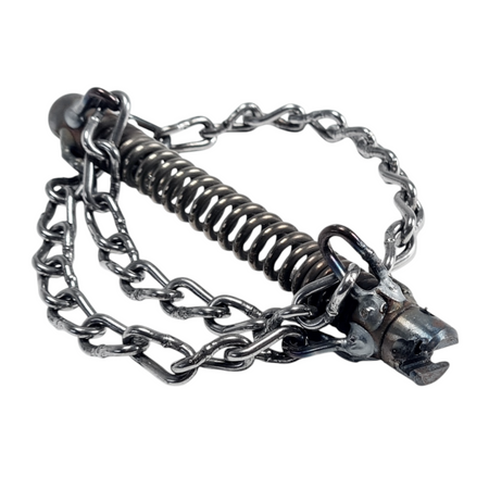 Kettenschleuder 32 mm Kupplung, 3 Glattketten - kurz, Spiralaufsatz