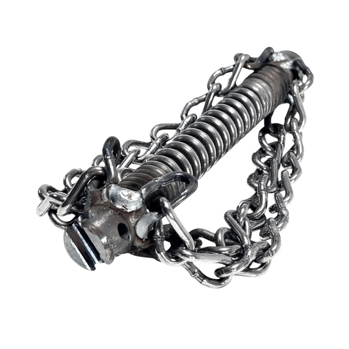 Chain flail 22 mm, 4 smooth chains, spiral attachment