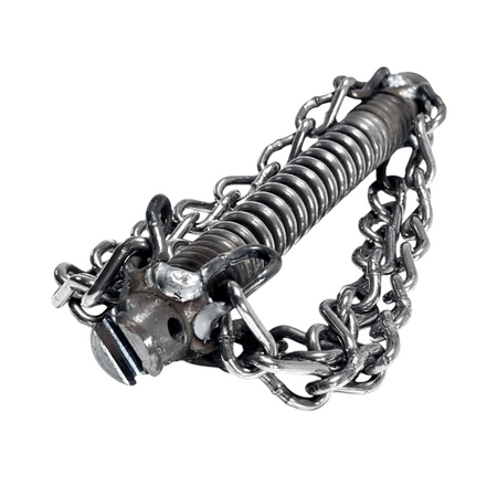 Chain flail 22 mm, 4 smooth chains, spiral attachment