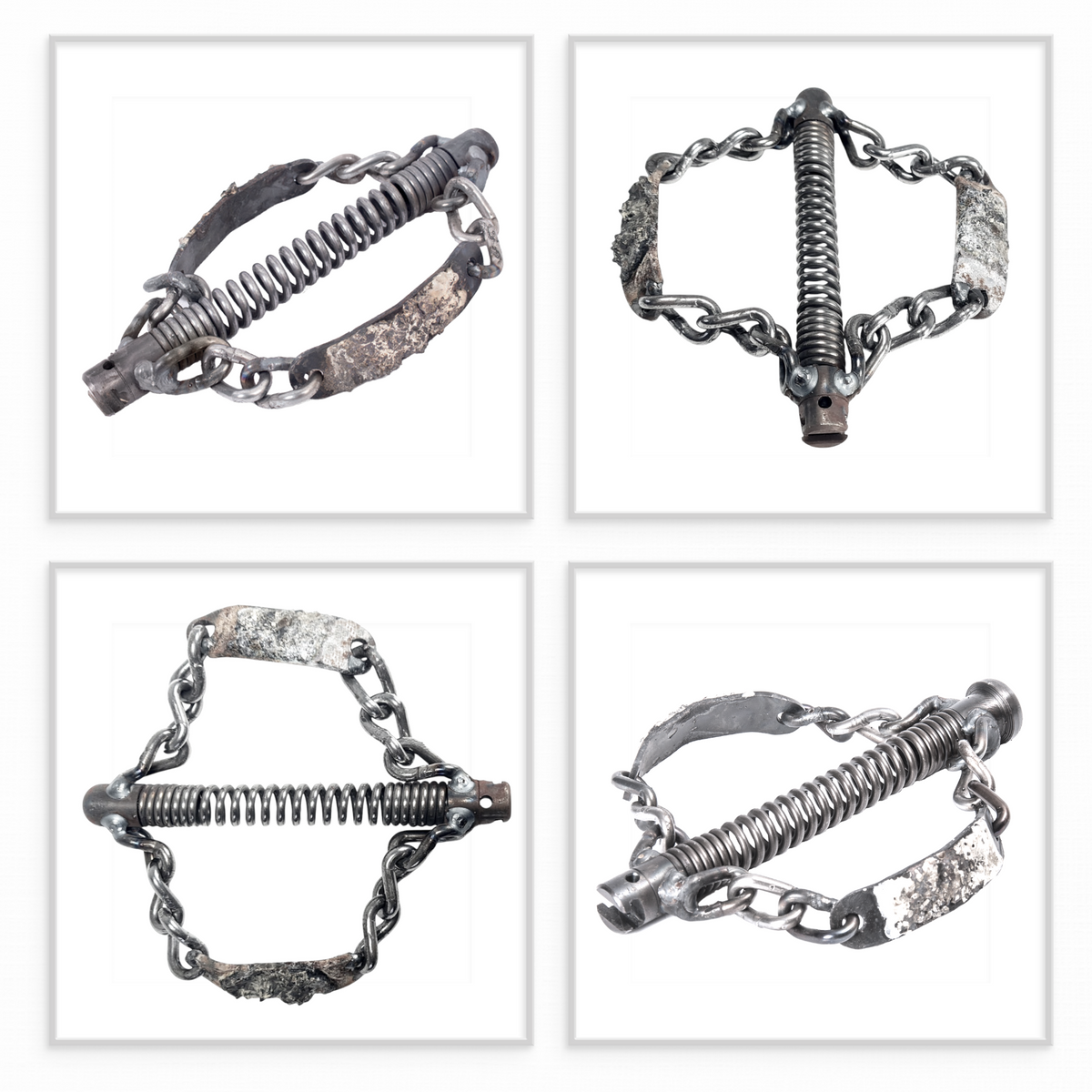 Chain flail 32 mm coupling, 3 carbide sawtooth chains