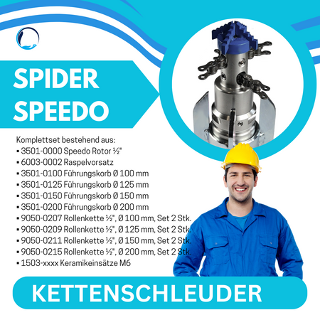 Kettenschleuder Speedo 75, 3/4"