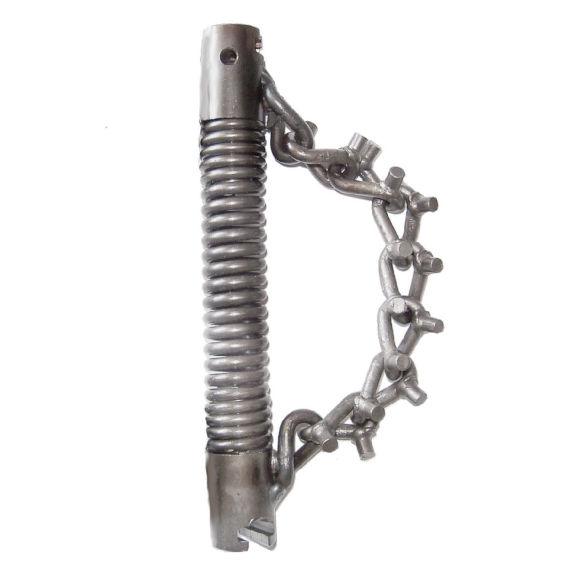 Chain flail 32 mm coupling, 1 cam chain - short, spiral attachment