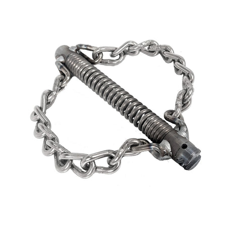 Chain flail 22 mm, 2 smooth chains, spiral attachment