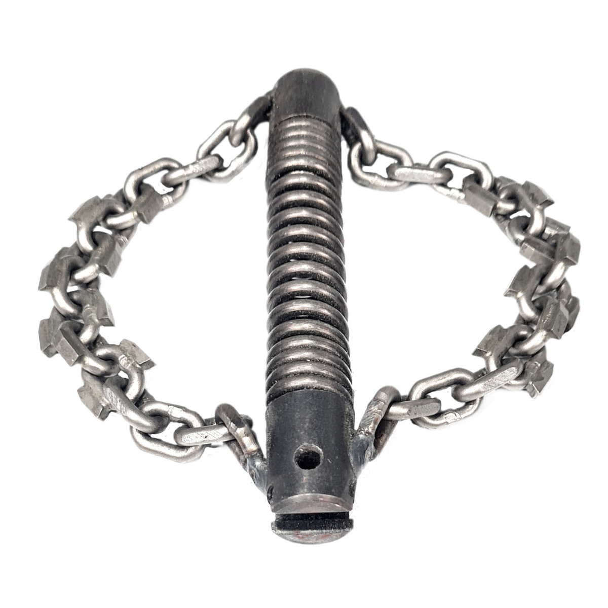 Chain flail 32 mm coupling, 2 carbide sawtooth chains