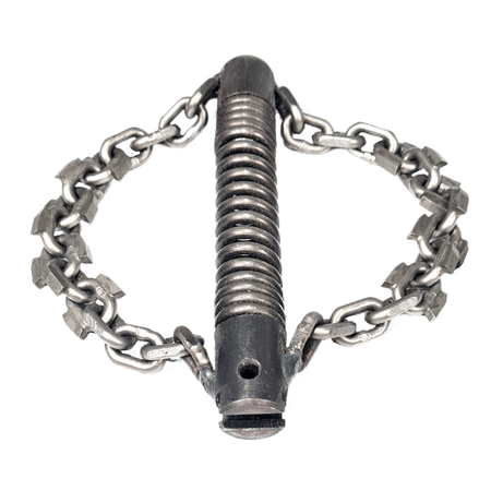 Chain flail 32 mm coupling, 2 carbide sawtooth chains