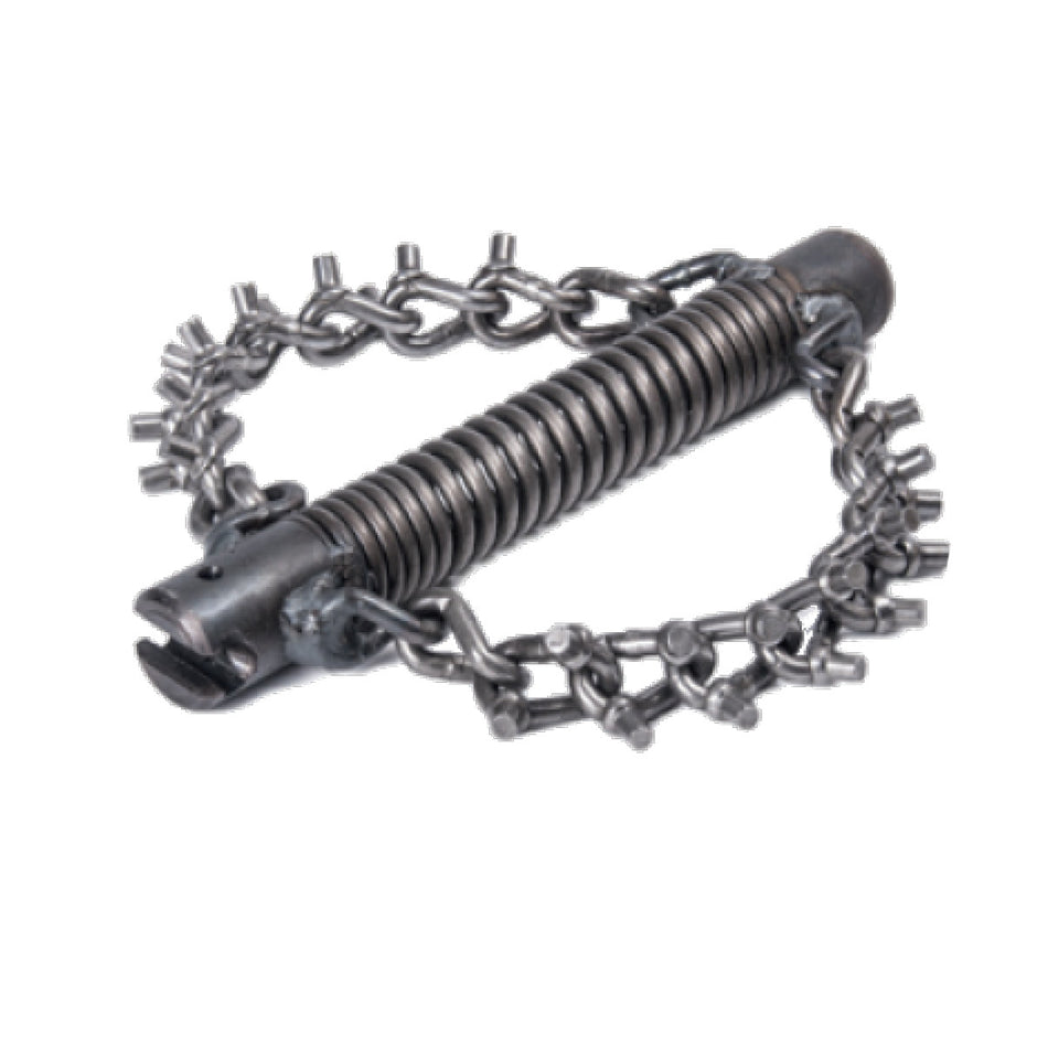 Kettenschleuder 22 mm T-Nut Kupplung, 2 Nockenketten, Spiralaufsatz