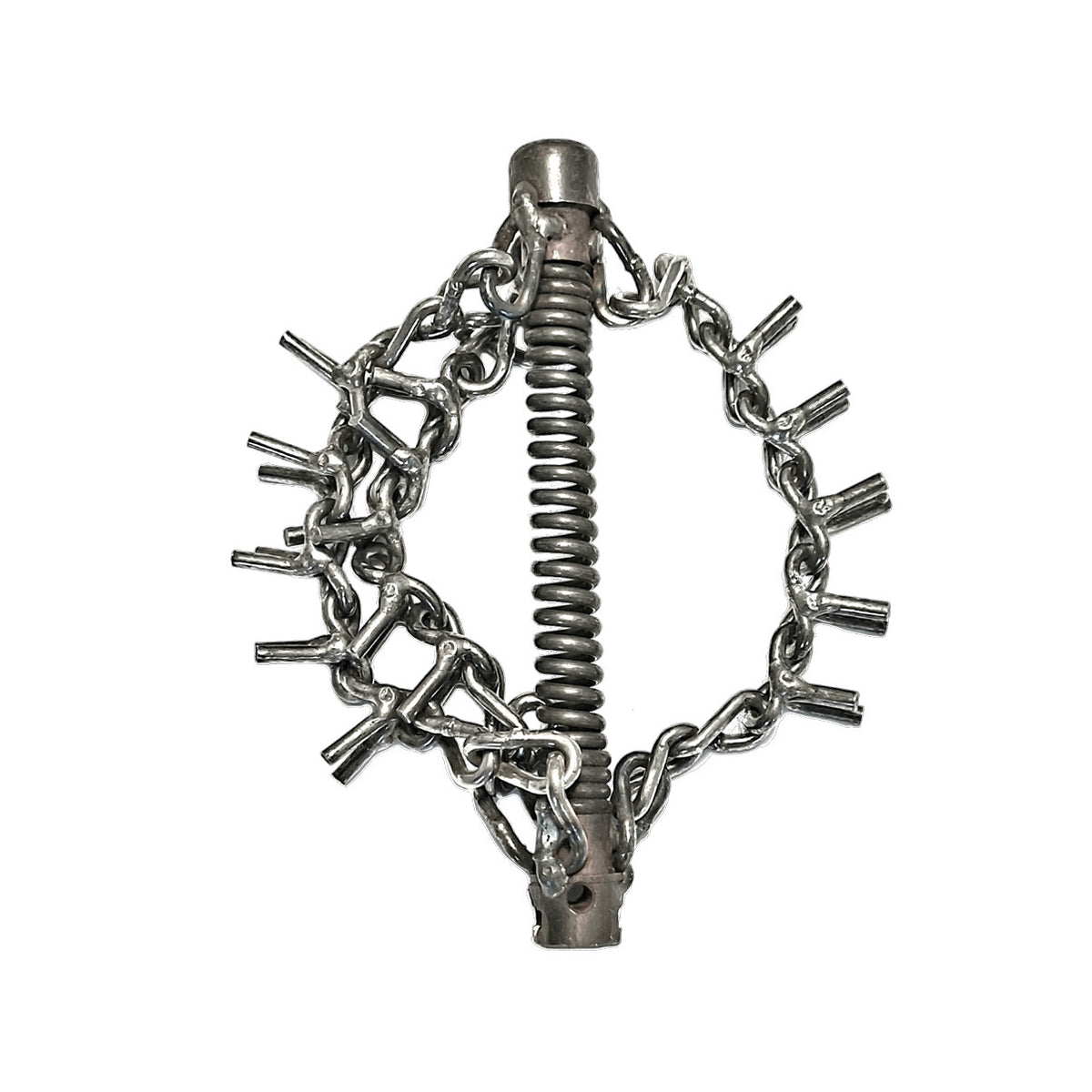 Chain flail 32 mm coupling, 3 cam chains - short, spiral attachment