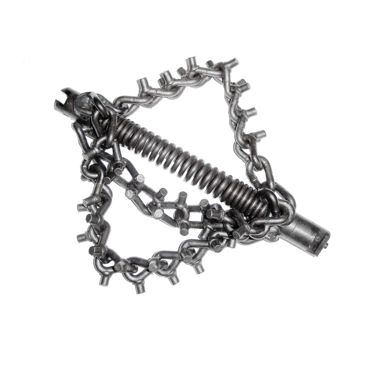 Chain flail 22 mm, 3 cam chains, spiral attachment