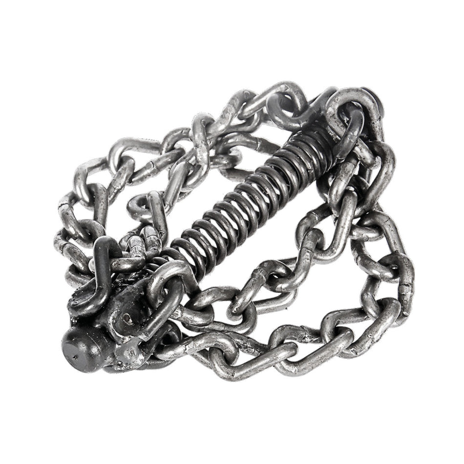 Kettenschleuder 32 mm Kupplung, 4 Glattketten - Spiralaufsatz kurz