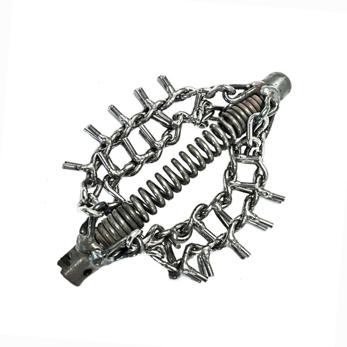 Chain flail 32 mm coupling, 4 cam chains - short, spiral attachment