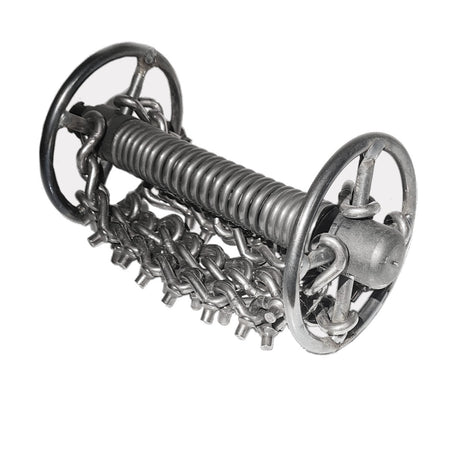 Kettenschleuder 32 mm, mit Ring, DN 150, 4 Nockenketten, Spiralaufsatz