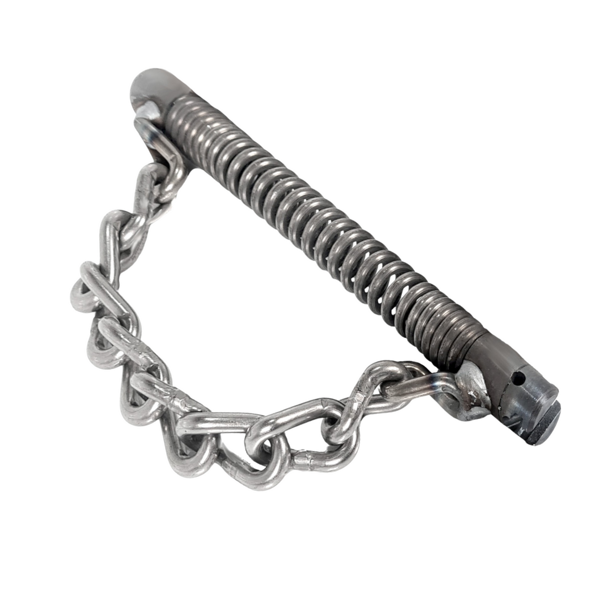 Kettenschleuder 22 mm, 1 Glattkette, Spiralaufsatz