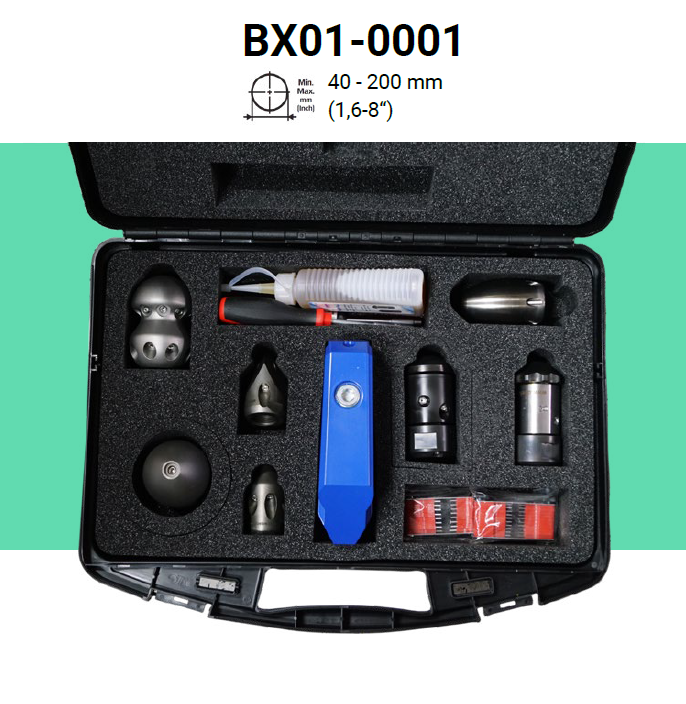 Düsenkoffer Set 2 "mittel" mit 1/2" Düsen (Keramikeinsätze)