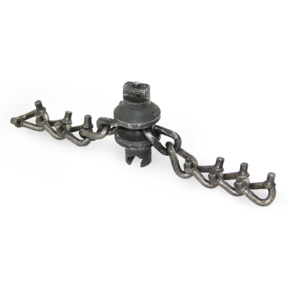 Kombi-Kettenschleuder 16mm Kupplung mit 2 Nockenketten - Syskan - Online Shop: Abwassertechnik
