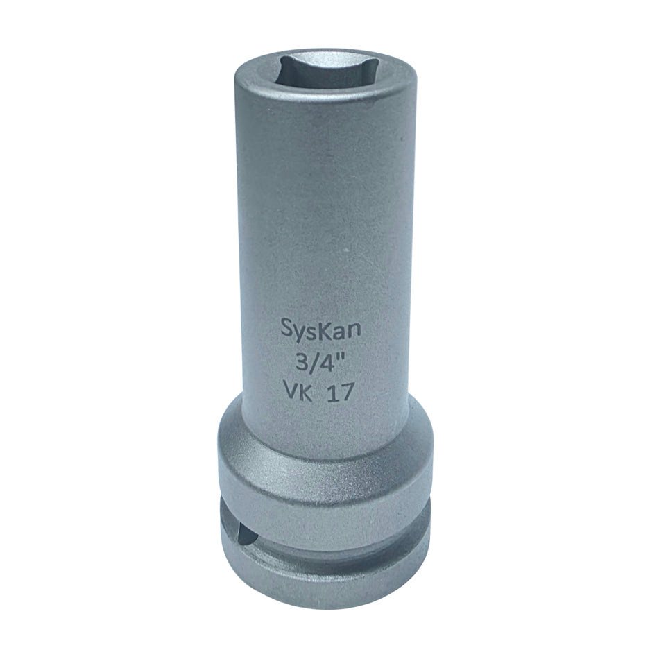 Stecknuss 17x17 Innenvierkant 3/4"