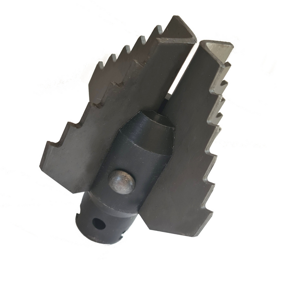Kreuzblattbohrer 22mm Kupplung x Ø 90mm - Syskan - Online Shop: Abwassertechnik