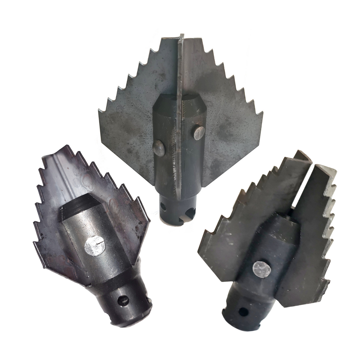 Kreuzblattbohrer 22 mm Kupplung x Ø 75 mm, Spiralaufsatz