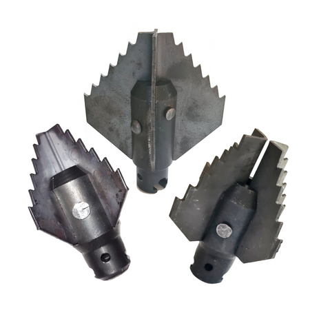 Kreuzblattbohrer 22 mm Kupplung x Ø 75 mm, Spiralaufsatz
