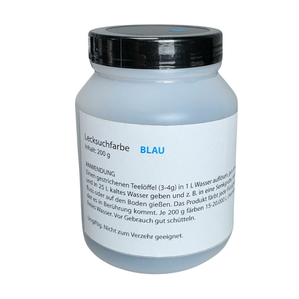 Leck- und Markierungsfarbstoff blau, Ideal zur Lecksuche